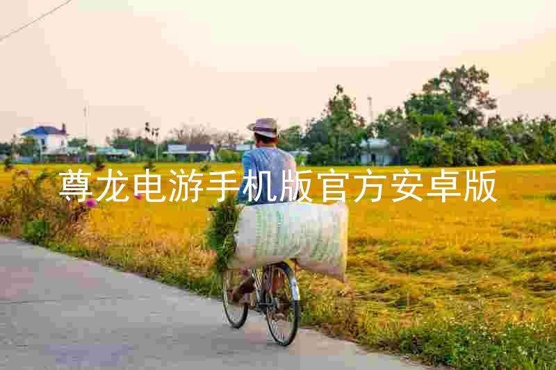 尊龙电游手机版官方安卓版
